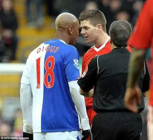 Ex footballer El Hadji Diouf launches more attacks on Liverpool legend Steven Gerrard